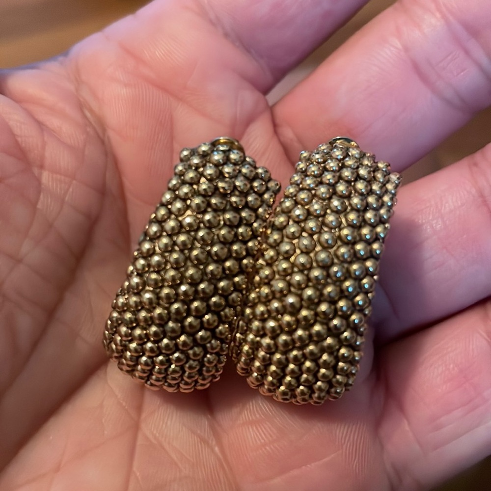 Vintage Ciner clip on earrings